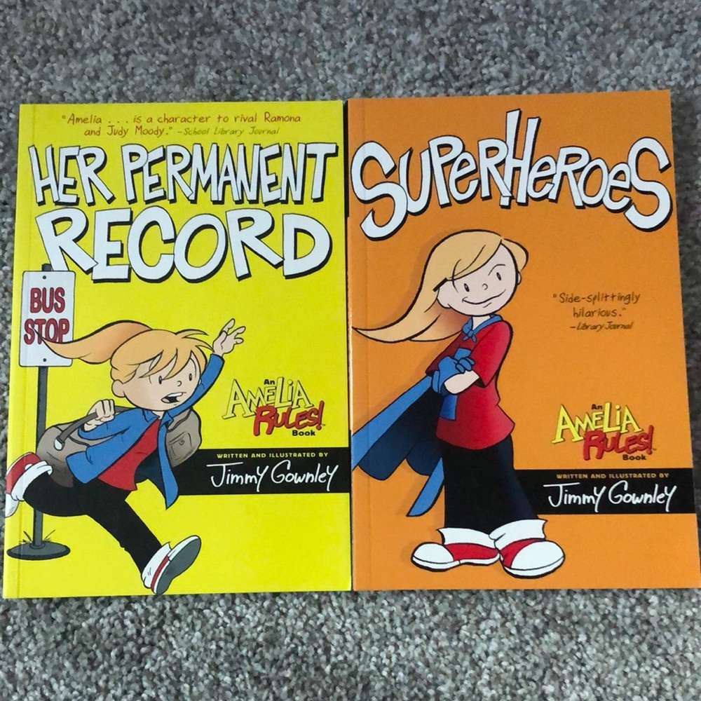 2 Amelia Rules books